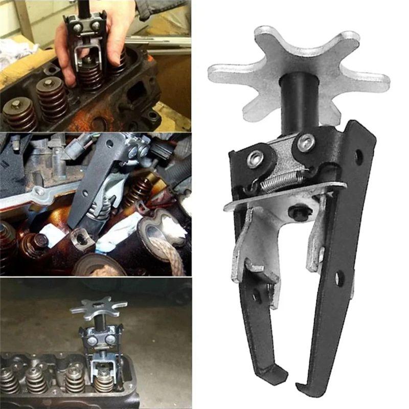 Versatile 1 PCS Engine Overhead Valve Spring Compressor Valve Remover Installer Tool Universal Plastic+Metal Valve Spring Keeper