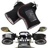 Tallew Motorcycle Handlebar Gloves With Waterproof PVC Pocket ATV Windproof Warmer Mitt Windproof Handlebar Muffs Gloves Waterproof Warm Bike Mittens