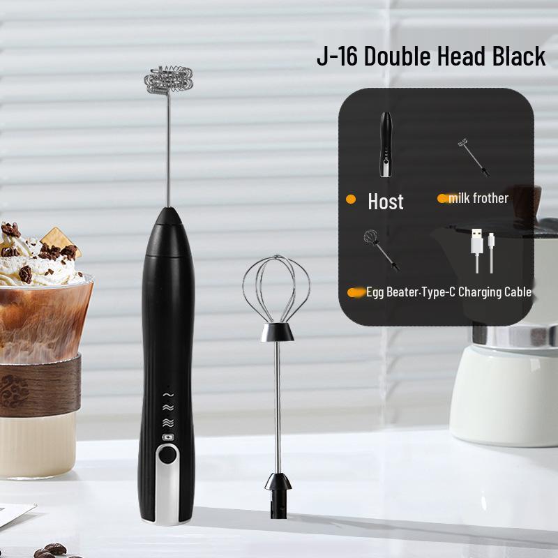 Handheld Electric Milk Frother and Coffee Stirrer
