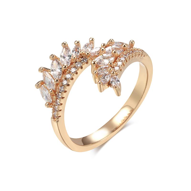 

Винтажное вечернее кольцо с кубическим цирконием, роскошное ювелирное изделие, подарок 10