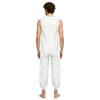 Men Waterproof Diaper Cover Bodysuit Sleeveless Zip Up Elastic Leg Opening One Piece Rompers Adaptive Jumpsuit