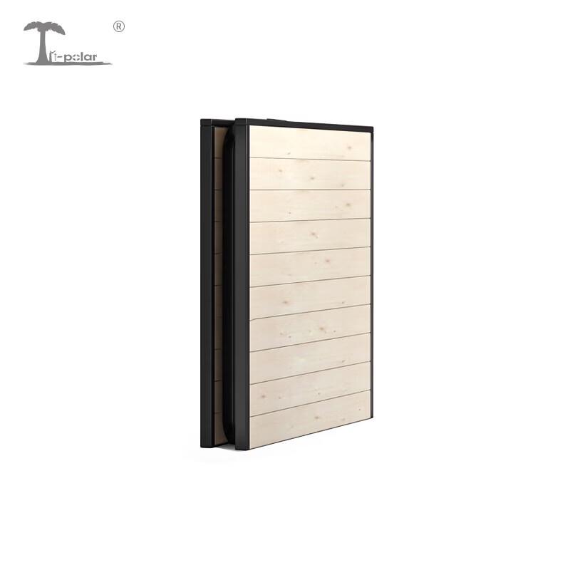 Tri-polar Folding Hard Board Bed