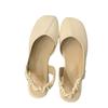 Fashion Hot Selling 2025 New Summer Elegant Ladies Sandals Fashion Ladies Elastic Band Flat Heel Women Shallow Party Shoes Square Heel