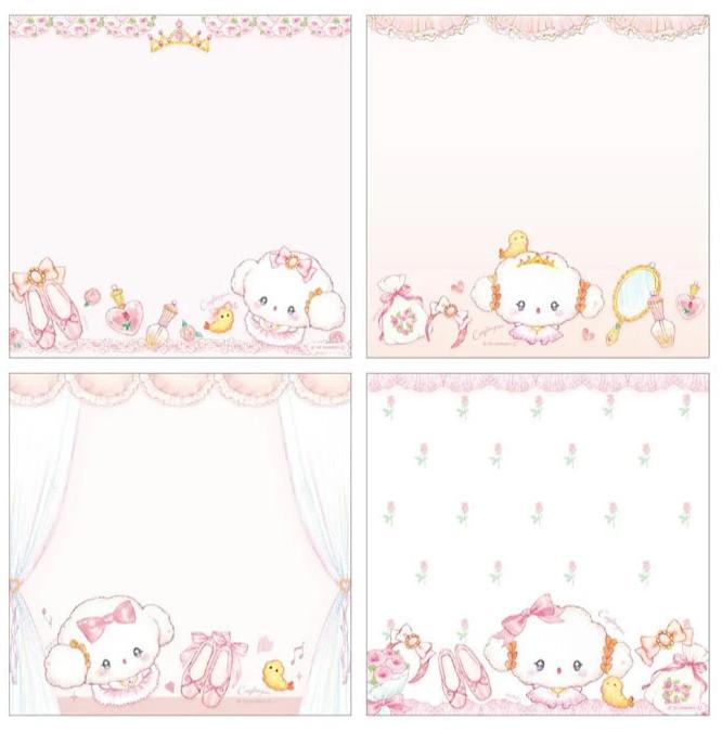 Clothes Pin Sanrio Cogimyun Square Memo Pad Made Japan Miki Takei 2025