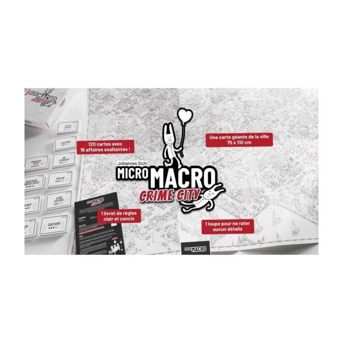 Micro Macro - Board Games - BlackRock Games
