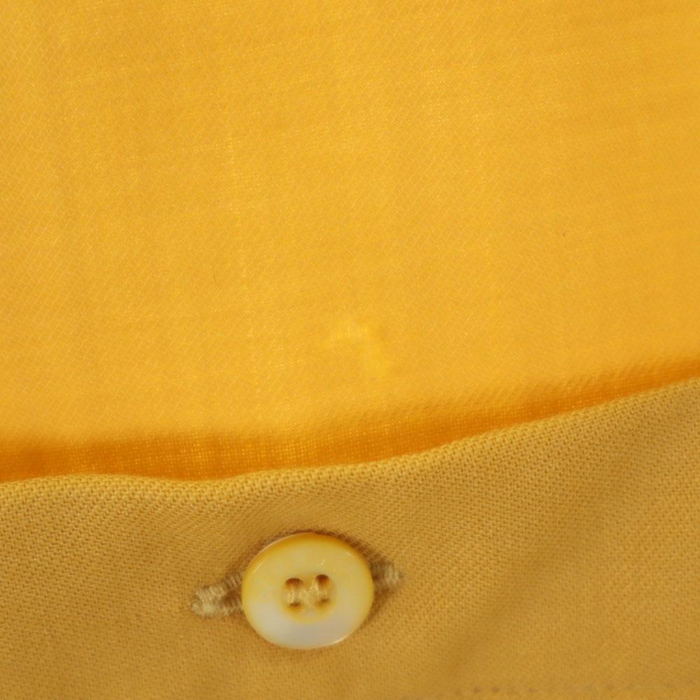 CELINE Swiss made Long sleeve shirt 38 mustard Women Used