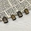 Bronze Thimble Ring Needle Hoop Finger Cover, Household Adjustable Manual Embroidery, Anti-skid Design of Needle Press