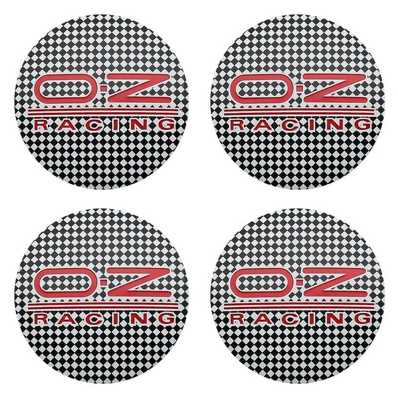 4PCS 56mm 60mm Car Wheel Center Caps Sticker Universal Fit Wheel Hub Covers for Sedan SUV Truck Auto Decoration Parts