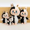 White Black And Demon Shaped Cartoon Plush Toy Doll For Gift Children