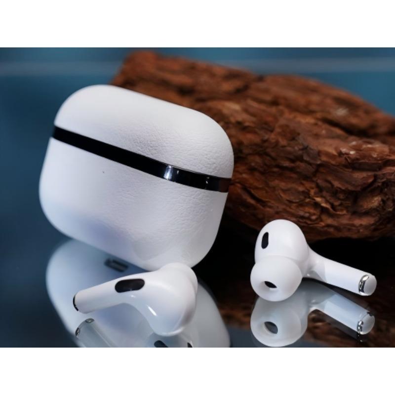 

PRO3S binaural stereo wireless Bluetooth headphones with leather texture белый