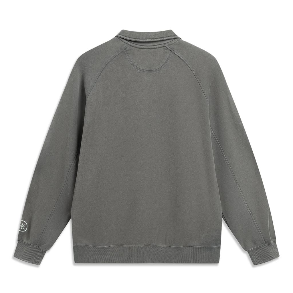 Li Ning Wade Series Letter Soft Breathable Versatile Casual Hoodie Men hoodies AWDV725-1