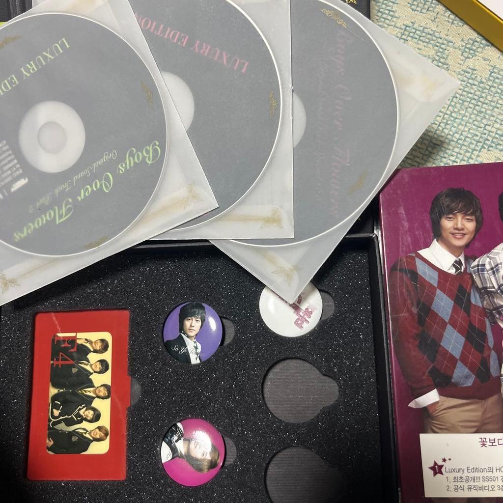 [USED] Boys Over Flowers Korean Drama OST Luxury Edition CD Korean Version