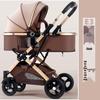 Lightweight Foldable Stroller, Reclining Seat, Two-Way View, Compact Pushchair.