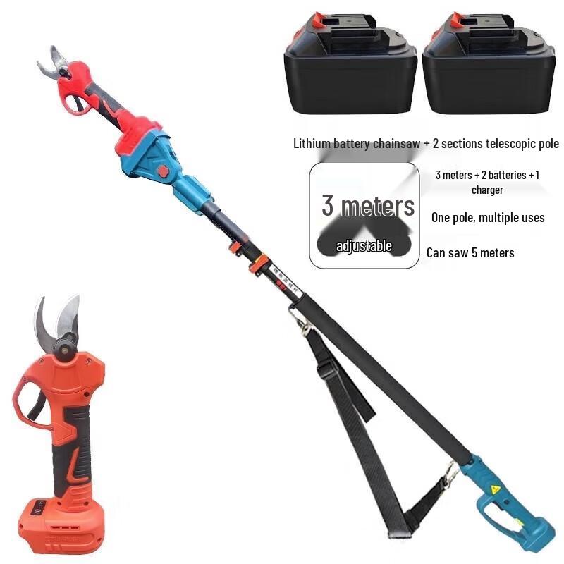

Deqier Cordless Telescopic Pole Saw CN plug (adapter included)
