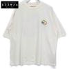 Marni HUMU0223 Cream Snake Rogo T-shirt Tops 46 IvoryUsed