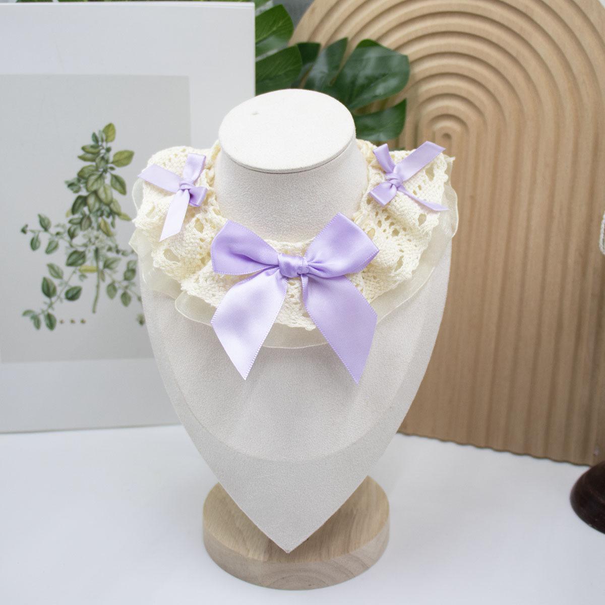 

Pet Dog Cat Bib Bandana Small Dog Teddy Bichon Frise Lace Princess Neck Scarf Cute Pet Supplies dog accessories XS