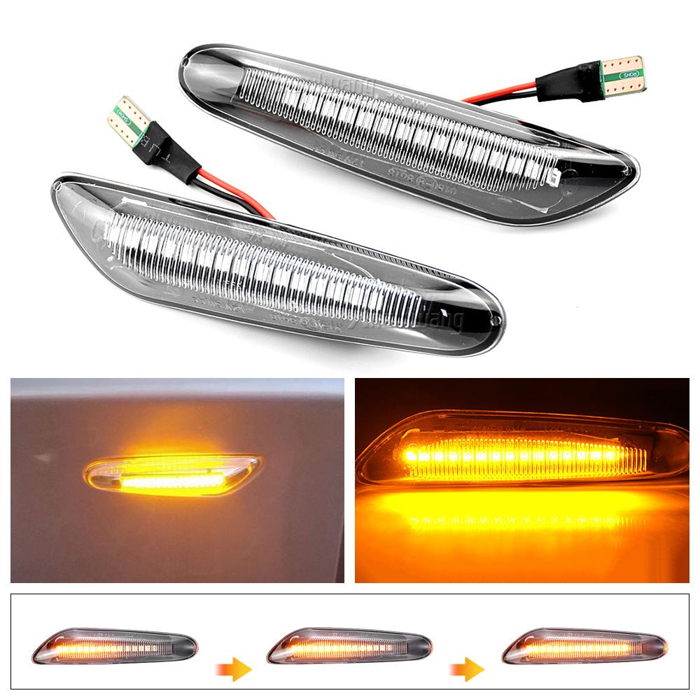 Für BMW X1 X3 E81 E88 E46 E90 E91 E60 E84 E83 Dynamische LED Blinker Blinker Licht Seite marker Lampe Anzeige Spiegel