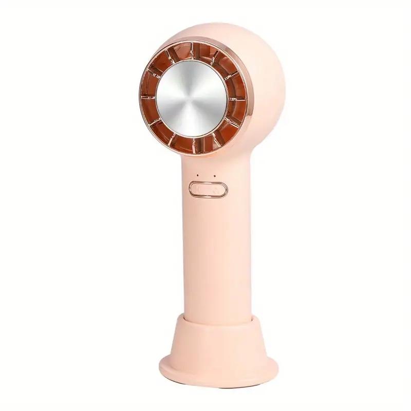 

Технологии Полупроводниковые охлаждающие вентиляторы Ручной турбовентилятор/USB настольный вентилятор, 3-скоростной небольшой персональный настольный вентилятор мини-ручной вентилятор розовый