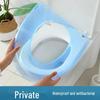 Wasserdichte Universelle Toilettensitzauflage - Kunststoff, Abwischbar, Ganzjahresabdeckung