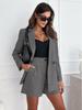 Hot Selling Casual Linen Suit Shorts Set