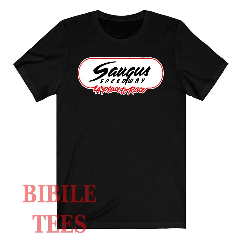 Saugus Speedway Black Size S to 5XL S