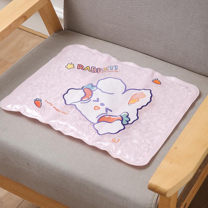 Ice pad summer quick cooling and heat dissipation seat office cartoon cushion breathable pressure resistant comfortable odorless