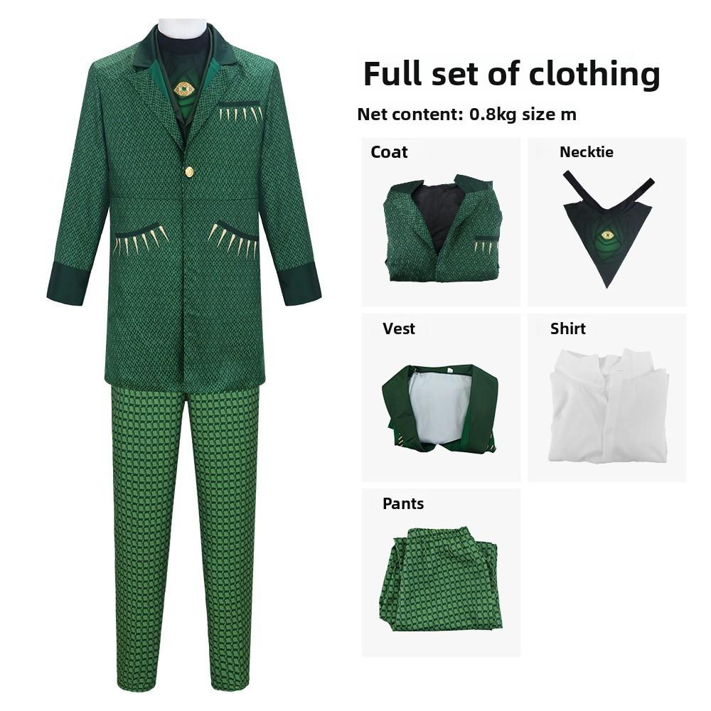 Wicked Elphaba Witch Costume Set For Cosplay Fantasy Role Play