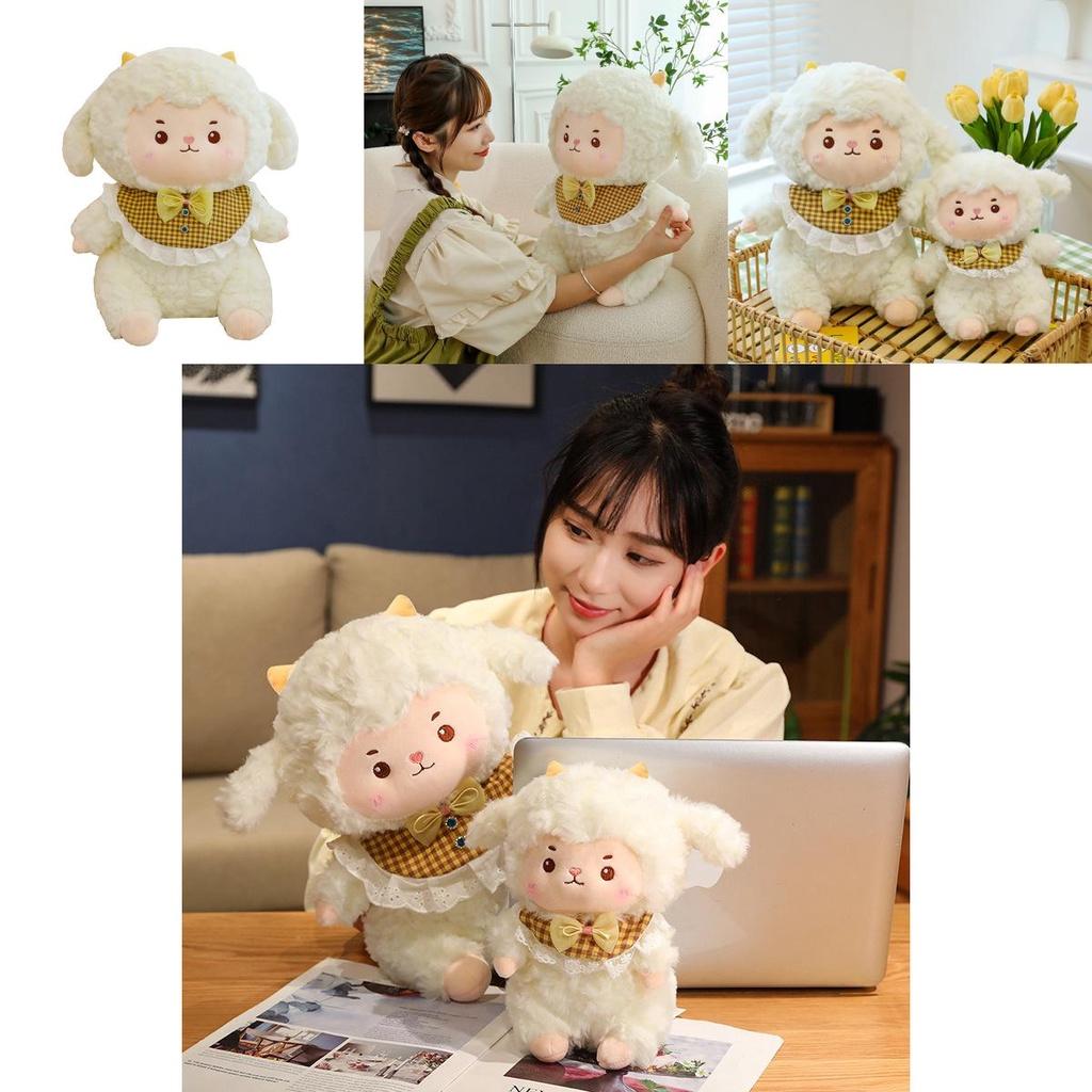 Cute Cloud Sheep Plush Toy For Girls Ideal For Sleeping And Cuddling Wholesale Birthday Gift
