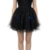 Fustă Tutu din Tul cu Lumini LED Colorate Femei Fustă Scurtă Pufoasă pentru Petrecere și Dans Stil Punk Streetwear Toamnă Casual