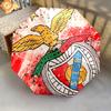 Benfica Football Club  pattern, automatic folding umbrella, portable and foldable design, 8 ribs, a Christmas or birthday gift.