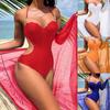2026 Casual Tight-fitting Swimsuit Women, Skirt Sexy Bikini Swimsuit Beach Vacation Foreign Trade