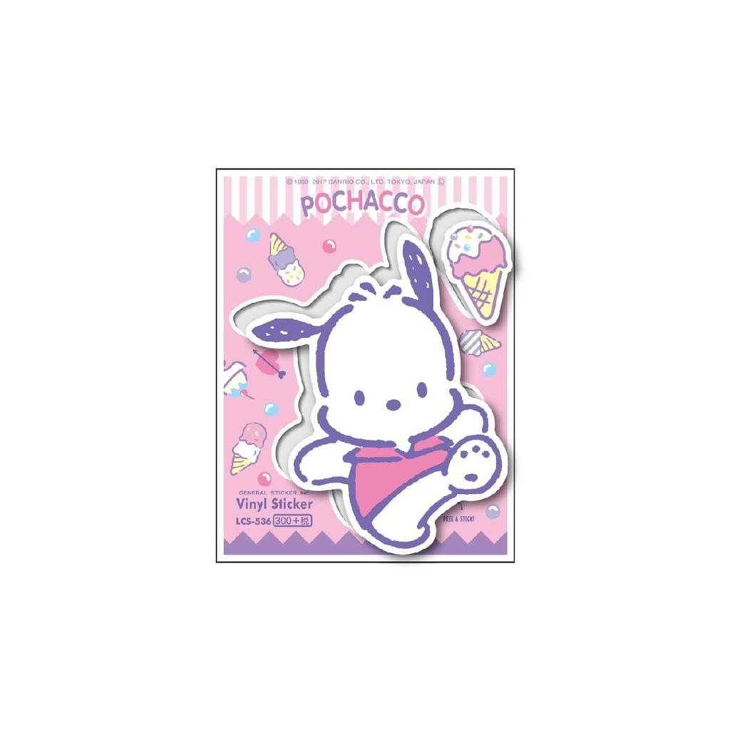 Pochacco Aufkleber Sanrio Nostalgische 80er Jahre Serie LCS-536