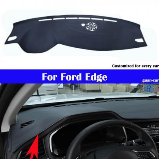 Car dashboard leather pad For Ford Edge 2018-2025