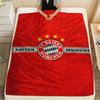 1PC FC Bayern Munich Patterned Flannel Blanket Suitable For All Seasons for Home Decor Warmth and Comfort Gifts Holiday Present