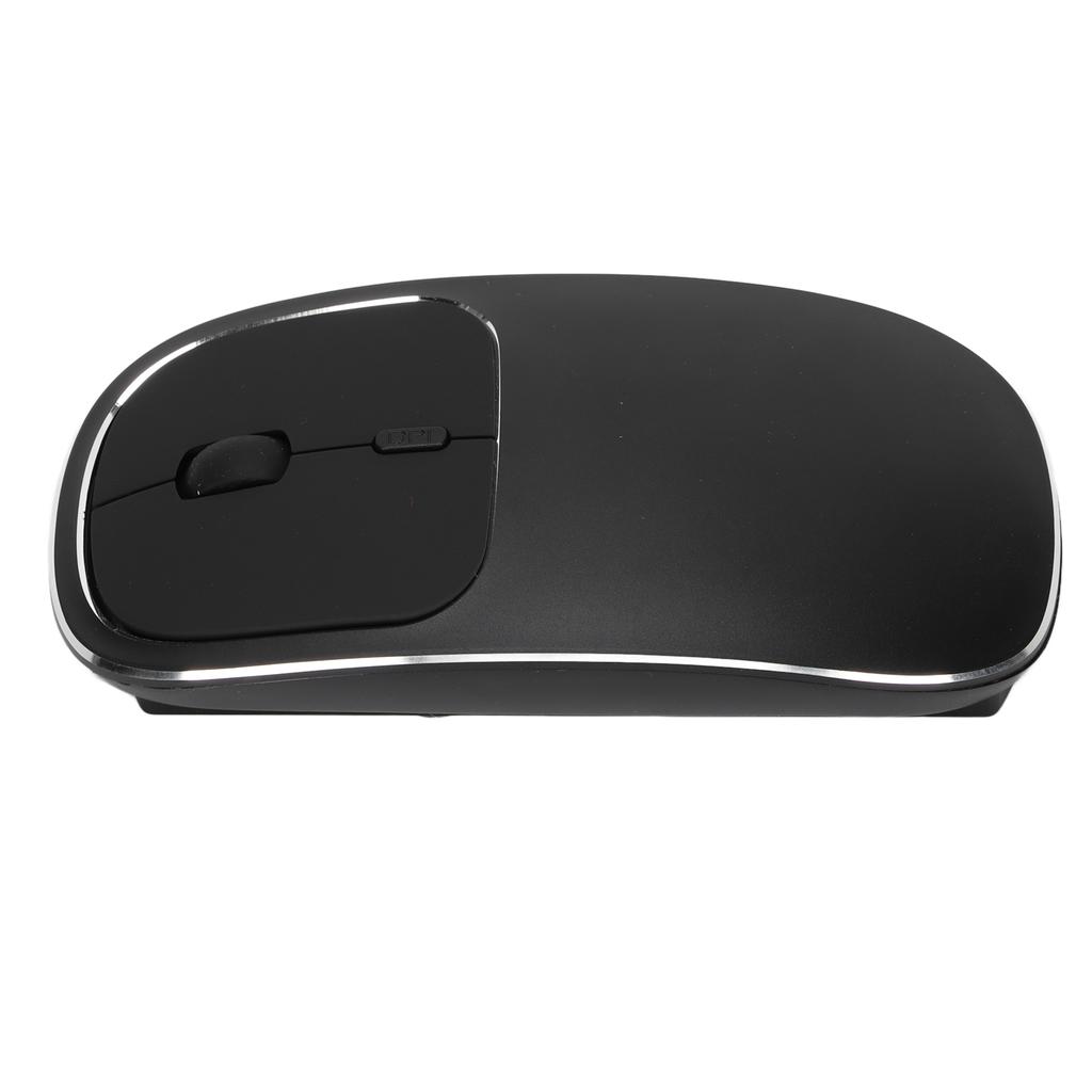 Wireless Mouse 2.4GHz Durable Portable Rechargeable Adjustable DPI Office Mouse with Type C Adapter for Home Travel