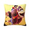 Donkeys Kong Bananzas Pillow Case Cushion Cover Polyester Graphic Pillow Cover Morden Pillowcases For Sofa Home Decorative