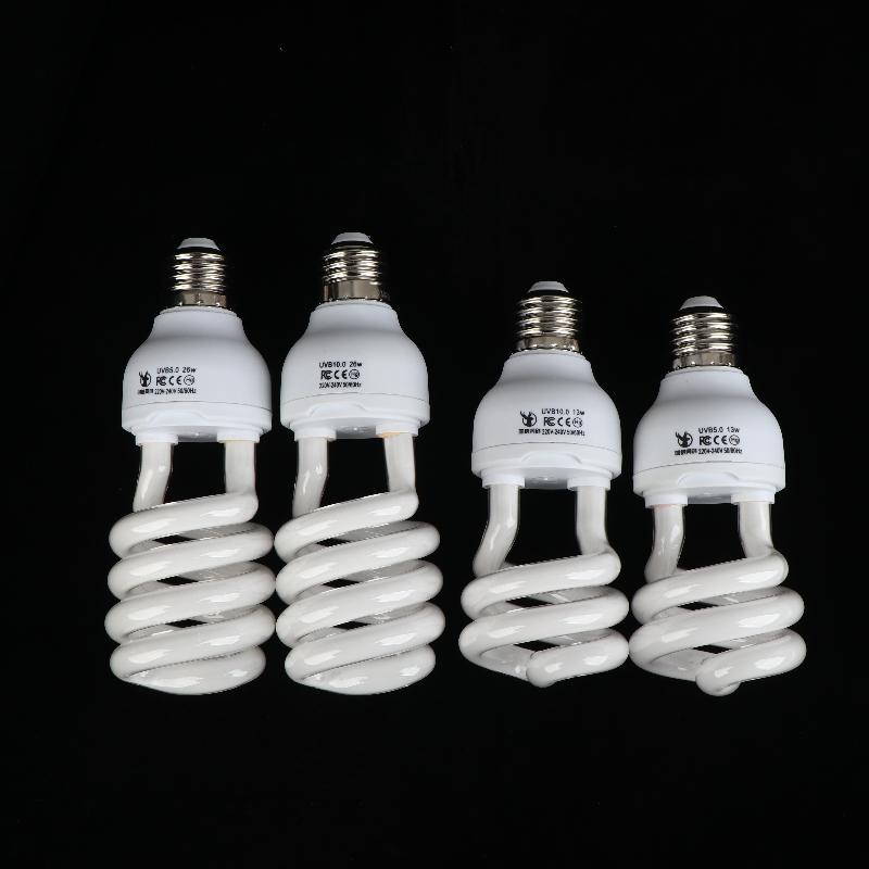 1 ks Lampy pro vyhřívání želv, ještěrek, hadů a plazů 13W/26W UV paprsky Energeticky úsporné světlo pro prohřívání terária 5.0 10.0 UVB lampa pro plazy