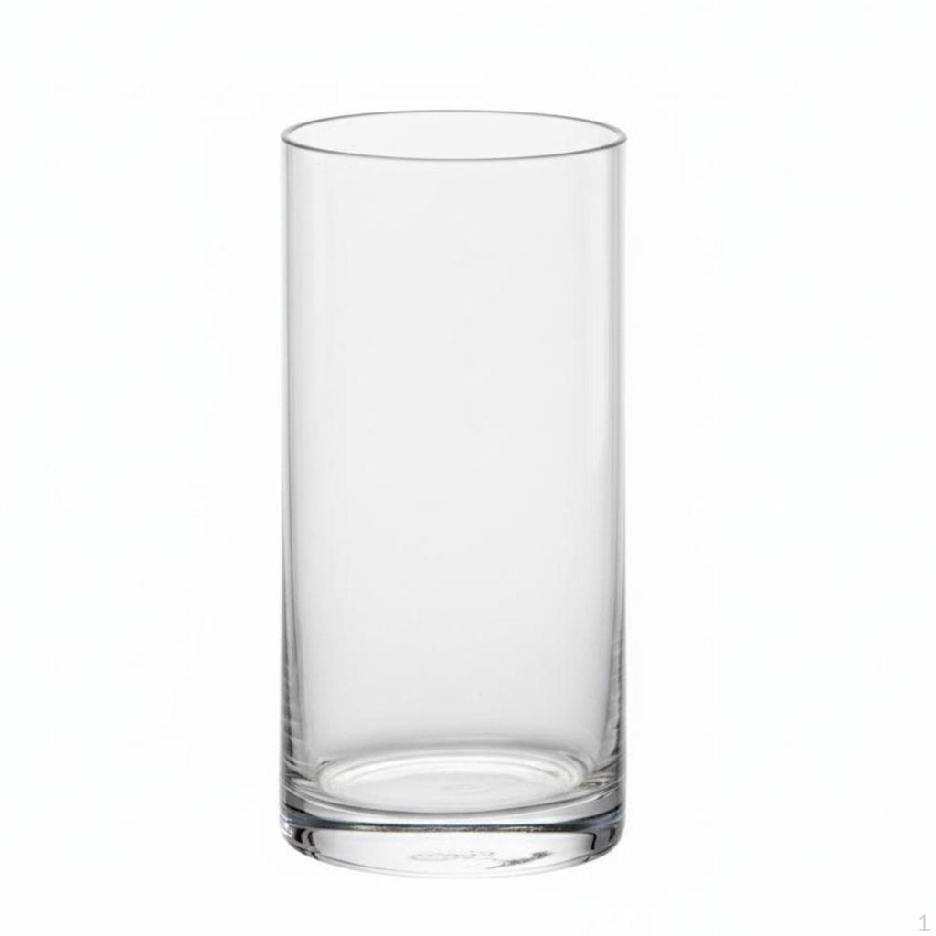 Acrylic Shatterproof Vase, Transparent Cylinder Flower Holder, Modern Minimalist Decor for Living