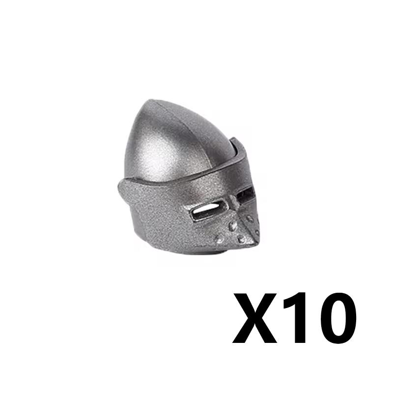 Medieval Military Soldier Building Blocks Castle Dark Dragon Knight Wolf Warrior Waffen DIY Cloaks Helmet Armor Sword Brick Toys