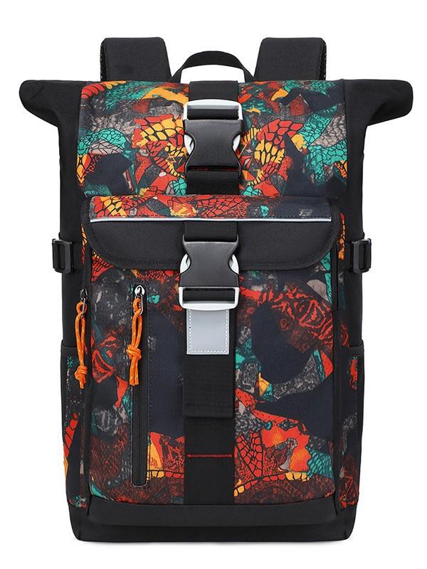 Large Capacity Casual Travel Bag Waterproof Backpack for High School College Students Cycling Daypack