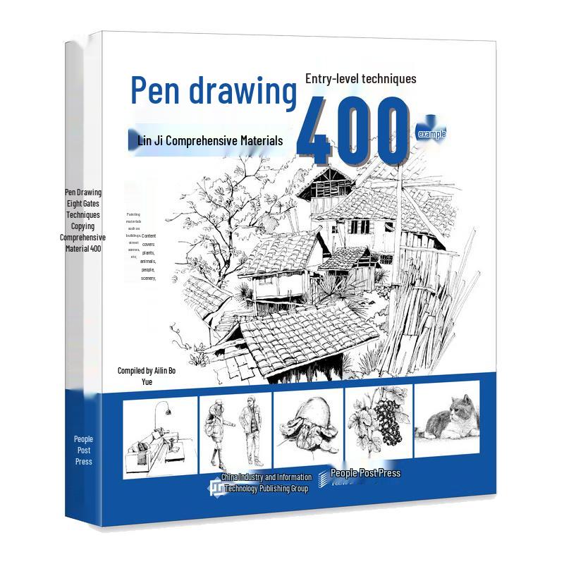 Beginner s Pen Drawing: 400 Practice Examples
