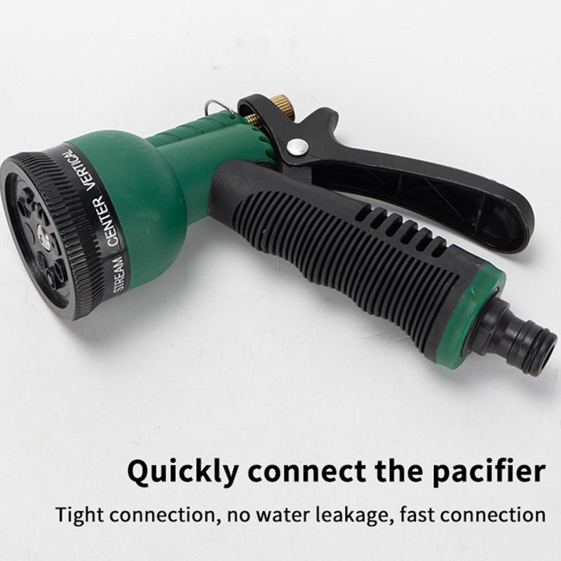 Garden Hose Spray Nozzle With Adjustable Multi Spray Modes Non Slip Handle For Yard Watering Car Washing Outdoor Cleaning