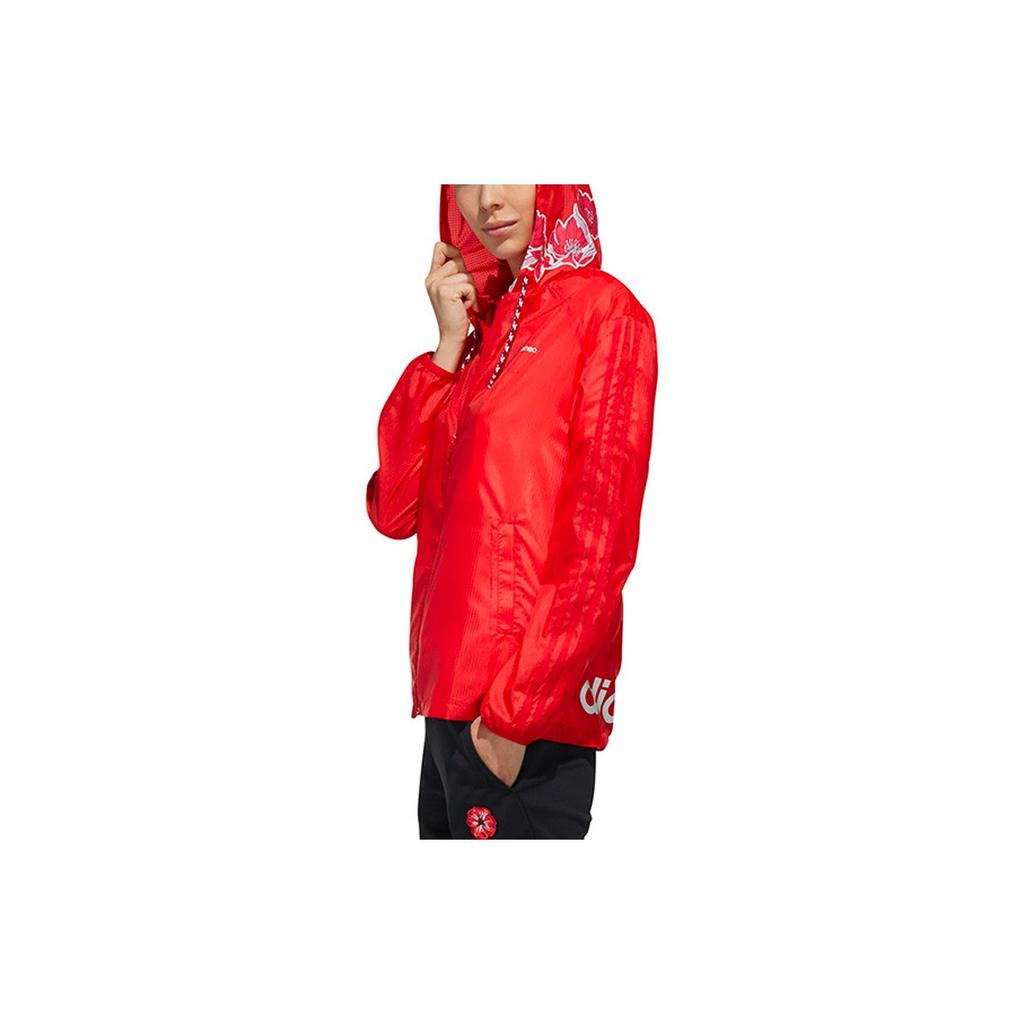 Adidas Neo Sports Jacket Women Outerwear Red EJ7091