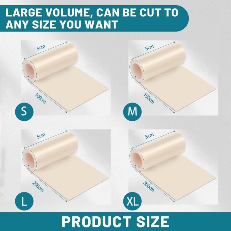Klebefilm Rolle Tape für Blasen Atmungsaktives Hydrokolloid Schmerzfreies Entfernen Wasserdichtes Design für Sport Täglichen Gebrauch