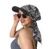 Printed Muslim Hijab Cap Women Baseball Wrap Head Ramadan Headwear Turban Bonnet Hat