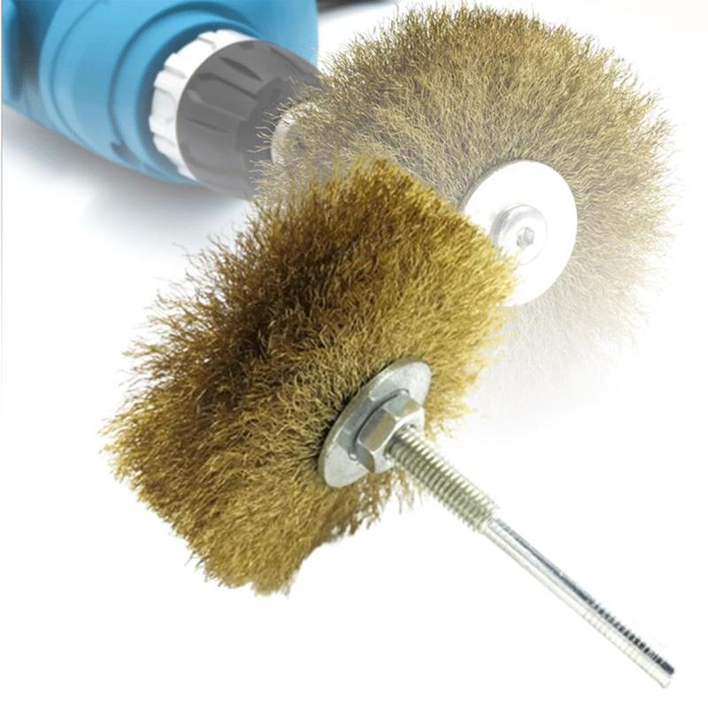 Drill Wire Brush Auto Parts Adhesive Removal Brush Pen Wheel Cup Brushes Abrasive Copper Brass Wire Wheel Brush Tool For All