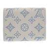 Louis Vuitton M11802 Bifold Wallet White/blue Monogram Mahina Women