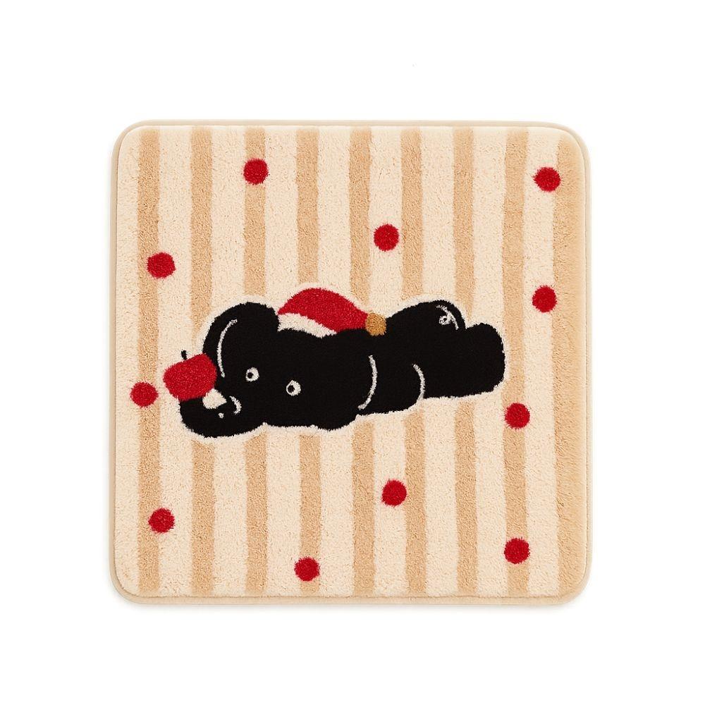 Cartoon Chair Cushion Anti-slip Dining Chair Pad Cute Plush Seat Cushion  Home Office