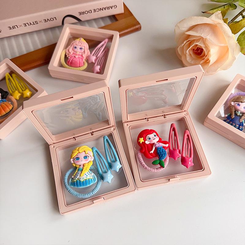 Children'S Hairpin Cute Early Autumn Cartoon Hairpin Girl Princess Hairline Bb Clip Bangs Clip Hair Accessories Woman