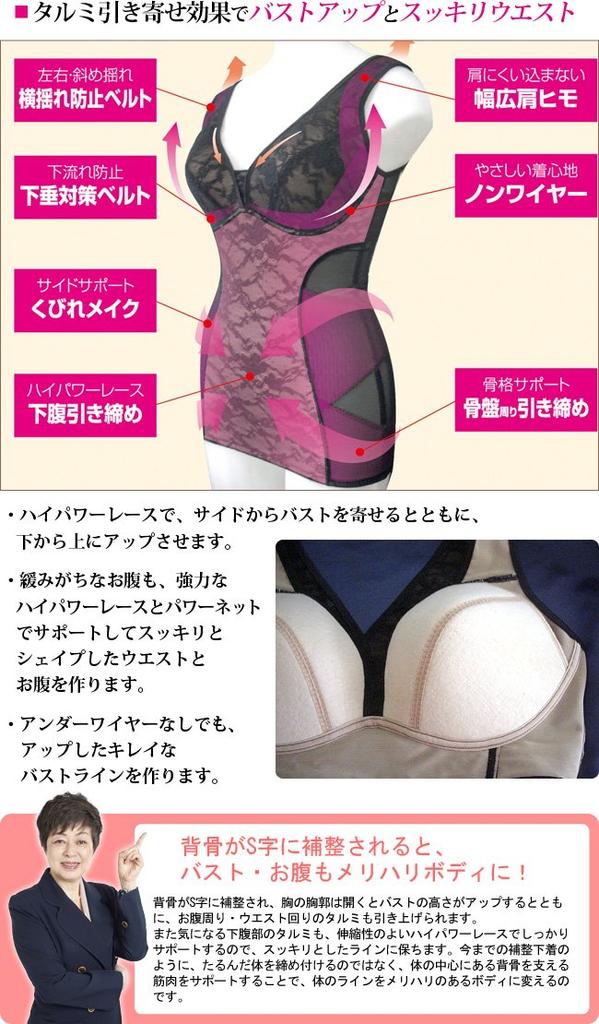 Chizu Shaper Anpassung Doi's Lift-Up (Beckenform) (M, Schwarz)